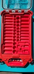 Harbor Freight Quinn 3/8 In. Drive Sae And Metric Milwaukee Packout Insert. Fixed Price $54.00.