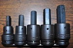 Proto Pcs 3/4"DR Impact Hex Bit Socket- 9/16",5/8",3/4",7/8" & 1" Made In Usa. Fixed Price $396.95.