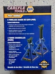 Carlyle Tools By Napa 4 Ton Jack Stands Pair 791-5050 Ratchet Action Heavy Duty. Fixed Price $91.46.