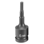 Grey Pneumatic 2906M 1/2" Metric Hex Driver Impact Socket 6MM. Fixed Price $24.55.