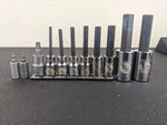#AX283 Armstrong Usa 1/4" 3/8" 1/2" Drive Torx & Hex Socket Set Gmtk. Fixed Price $59.46.