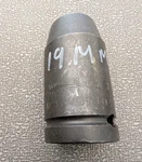 New Williams Impact Socket 3/4" X 1" Dr. Pt, 16-624- Made In USA-19MM- F.ship. Fixed Price $32.32.