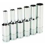 6 Piece Deep Tork Socket Set. Fixed Price $23.19.