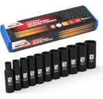 Epauto 1/2-INCH Drive Sae Deep Impact Set Cr-v 6 Points 11. Fixed Price $50.00.