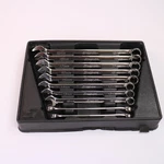 Snap-on Metric Combination Wrench Set 10MM-19MM Sae Tray Included Excellent Cond. Fixed Price $215.00.
