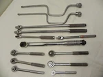 Mechanics 13 Piece Speeder Bar, Breaker Ratchet, Torque Wrench Lot. Fixed Price $114.99.
