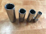 Sk 3/8 Drive 12PT Metric Deep Sockets New Nos Choose Your Size Made In Usa!. Fixed Price $9.50.