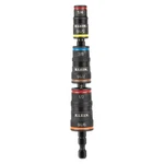 Klein Tools 7-IN-1 Impact Flip Socket Set 5" Center Bit W/6 Hex Sizes 32933G. Fixed Price $21.99.