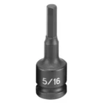 Grey Pneumatic 2910F 1/2" Fractional Hex Driver Impact Socket 5/16". Fixed Price $24.55.