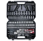 Amm 202PC Mechanics Tool Set 1/4 3/8 1/2" Drive Socket. Fixed Price $64.99.