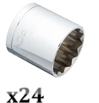 (2 CASES=24X) 1/2" Drive 32MM Powerbuilt Socket Model 642025 661134 Brand New. Fixed Price $21.84.