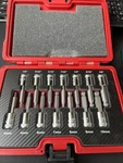 Mac Tools SVHP14RBRT 14-PC. 1/2" R.b.r.t. Metric/sae Ball Hex Drivers New. Fixed Price $274.99.