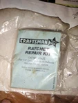 Craftsman 1/4" Repair Kit 43425 For Non-quick Release Ratchet 43174. Fixed Price $15.00.
