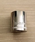 Craftsman 16MM Socket Point 3/8" Drive S-af 43570. Fixed Price $9.50.