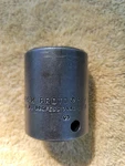 Vintage Proto 1/2"DRIVE Impact Socket 1-1/8" #7436-H. 6PT. Professional. Fixed Price $9.99.