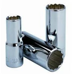 Stanley Tools 1/2" Drive Sae 11/16" Deep Socket 12 Point. Fixed Price $9.50.