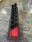 Snap On 214IPFMFR Pc 3/8 Drive 6 Pt. Metric Shallow Swivel Impact Foam Set. Fixed Price $799.95.