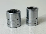 Lot Of Sk S-k 3/8" Drive 6-POINT 9/16" 45118 & 1/2" 45116 Shallow Socket. Fixed Price $8.87.