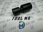 Snap-on Tools Usa New 1/2 Drive 6-POINT Sae 11/16 Impact Swivel Socket IPL22C. Fixed Price $97.95.
