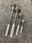 Proto Professional Usa Round Head Ratchet Set Pieces 1/4 ,3/8 ,1/2 Drive Read. Fixed Price $140.00.