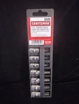 Craftsman 7-PC. 1/4" & 3/8" Drive Tamper-proof Torx Bit Socket Set 42614 New. Fixed Price $24.00.