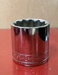 Sk 1/2" Drive 1-1/4" Shallow Socket 40140 12PT Many Styles Nos Vintage Usa. Fixed Price $19.95.