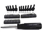 New Craftsman Pc Piece Screwdriver 43373 Magnetic Handle Nut Bit Set. Fixed Price $22.99.