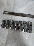 Snap On 3/8DRIVE 7 Piece Chrome Metric Flex Socket Set Fast Shipping Fsum Series. Fixed Price $109.97.