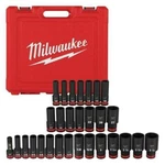 Milwaukee 49-66-7016 Shockwave 1/2 In Drive Sae And Metric Socket Set. Fixed Price $179.99.