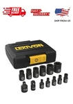 Lexivon E-torx Socket Set,chrome Vanadium Alloy Steel 13-PIECE Female Star LX147. Fixed Price $24.99.
