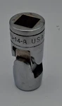 Snap-on Tools FU14A 7/16" FU-14-A Universal Flex Swivel Socket 3/8" Drive 12PT. Fixed Price $13.99.