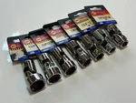 Napa Tools Usa 7PC Sae 3/8-3/4 Swivel Universal Socket Set, Drive, New Nos. Fixed Price $64.99.