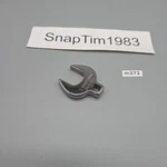 Craftsman V-43629 1 3/8" Drive Sae Chrome Crowfoot Wrench Usa. Fixed Price $22.99.