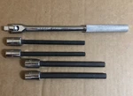 Blackhawk 10" Flex Head 3/8" Breaker Bar 34986B + 4X Hex Driver Sockets **. Fixed Price $42.99.