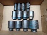 Armstrong & Wright 15/16 2-5/16 Deep Impact Socket Set Of 12 Pcs 3/4 Dr. Usa. Fixed Price $342.65.