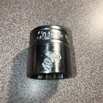 Snap-on Tools F261 13/16" 12 Point 1/2" Drive Socket Older Underlined Logo Usa. Fixed Price $11.97.