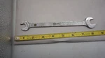 Vintage Bonney Zenel 3422 Double Open End Tappet Wrench: 9/16" X 1/2" Thin. Fixed Price $17.77.
