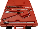 16 Pcs. Proto 1/2" Drive 12 Point Metric Standard Mechanics Socket Tool Set. Fixed Price $335.00.