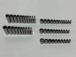 New Craftsman Tools Usa 54PC 1/4 Drive Metric & Sae Deep Shallow Socket Set. Fixed Price $139.99.