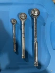 Craftsman 1/43/8" & 1/2 Drive Ratchets 943796 243797 243795 Thumbwheel Vintage. Fixed Price $60.00.