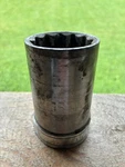 Sk Tools 7/16" 1/2" Drive 12 Pt. Deep Well Socket 40846--FREE Ship. Fixed Price $29.99.