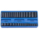 Genius Tools Piece Standard & Deep 3/8"SD Impact Socket Set 7-22MM TF-332M. Fixed Price $73.70.