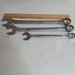 S-k Combination Wrench Lot Set Sae Vintage Usa C-22, 28, 30 7/8, 11/16, 15/16. Fixed Price $31.48.
