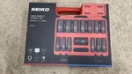 Neiko 02475A 1/2" Drive Deep Impact Socket Set, 14 Piece 6 Point Metric. Fixed Price $59.00.