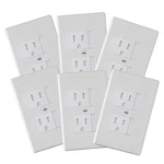 (qty 6) Safety Innovations 790-6: Self-closing Standard Outlet Covers White. Fixed Price $20.99.