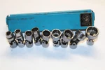 Matco Tools 9 Piece 1/4 Drive Metric Swivel Socket Set 12 Point Usa. Fixed Price $220.00.