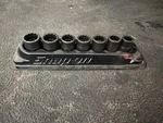 Snap On 207IMDFMYA 7PC 3/8 12 Point Impact Shallow Socket Set! New!. Fixed Price $120.00.