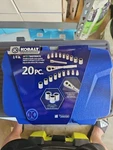 Kobalt 20 Pc 1/4" Drive Metric Sae Socket Ratchet New Old Stock 266590 Usa Made. Fixed Price $65.00.
