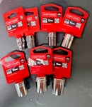 Ace 3/8" Drive, 12 Point, Pro Series Metric Socket -lot Of 7-. Fixed Price $60.00.
