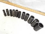 11 Matco Tools 1/2" Drive Sae Deepwell Impact Sockets Some Silver Eagle. Fixed Price $159.99.